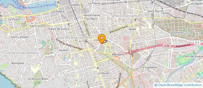 localisation de l'entreprise MADAME CELINE CHARRAIS à MARSEILLE