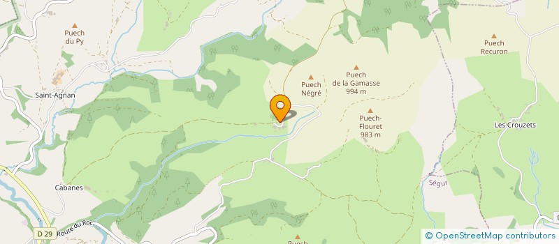 localisation de l'entreprise MADAME CELINE CHASSALY  PONT-DE-SALARS