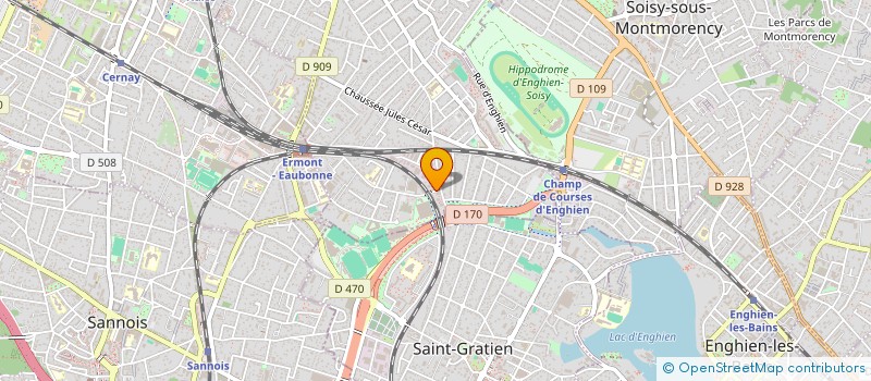 localisation de l'entreprise MADAME CELINE CHASSIN DE KERGOMMEAUX à EAUBONNE