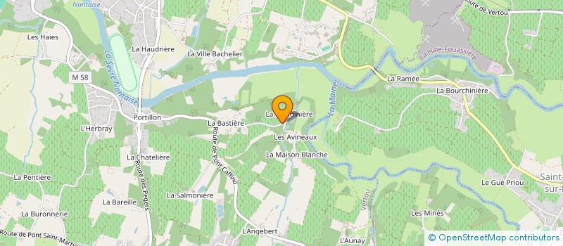 localisation de l'entreprise MADAME CELINE CHATRIOT à VERTOU