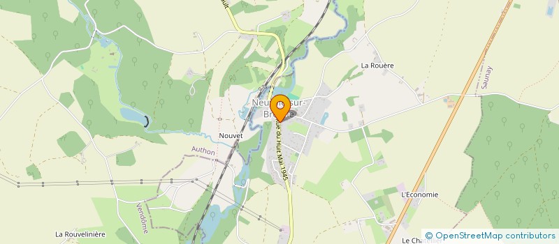 localisation de l'entreprise MADAME CELINE CHAUVE  NEUVILLE-SUR-BRENNE