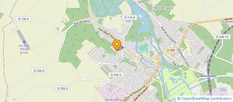 localisation de l'entreprise MADAME CELINE CHERAMY à PIERRES