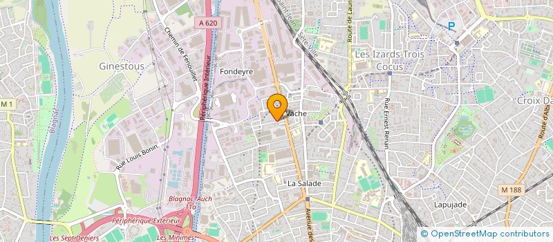 localisation de l'entreprise MADAME CELINE CHESNEL à TOULOUSE