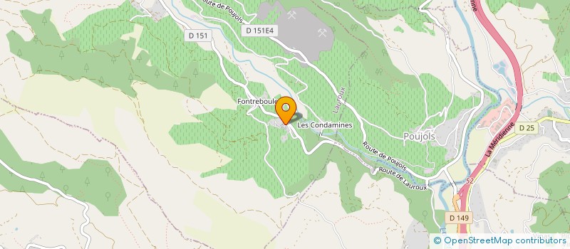 localisation de l'entreprise MADAME CELINE CHIBAUDEL  LAUROUX