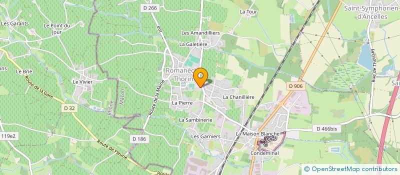 localisation de l'entreprise MADAME CELINE CHOMEL  LEYNES