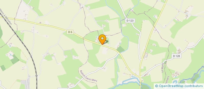 localisation de l'entreprise MADAME CELINE CHRETIEN  BALLON-SAINT MARS