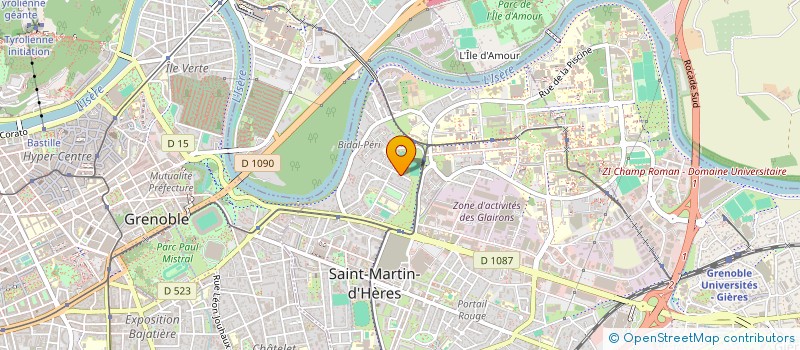 localisation de l'entreprise MADAME CELINE CIALDELLA à SAINT-MARTIN-D'HERES