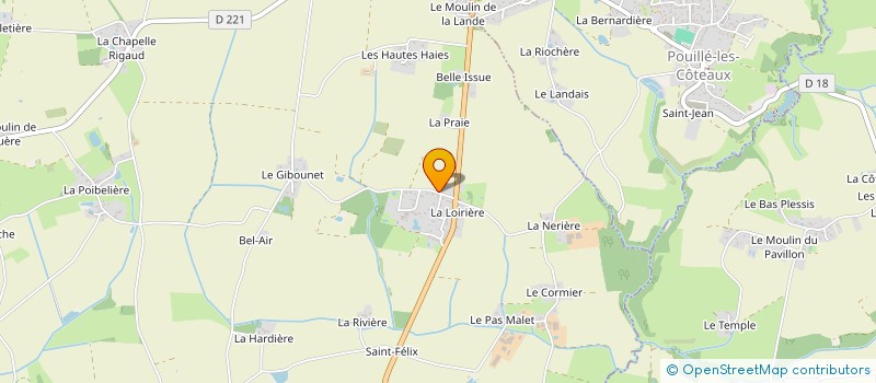 localisation de l'entreprise MADAME CELINE CIDERE  MESANGER