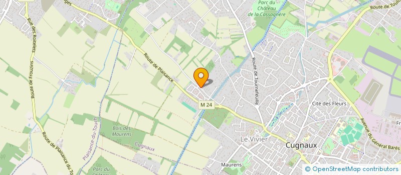 localisation de l'entreprise MADAME CELINE CINIER  LE MAY-SUR-EVRE