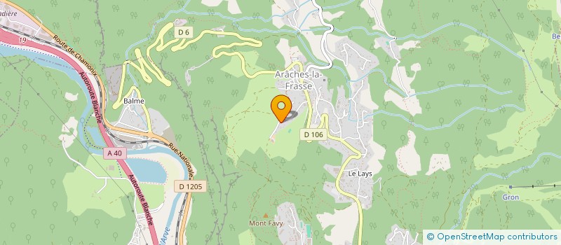 localisation de l'entreprise MADAME CELINE CLANCHE  ARACHES-LA-FRASSE