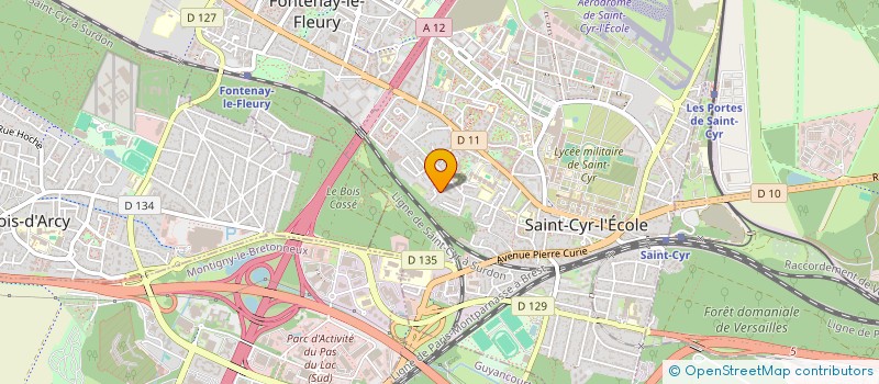 localisation de l'entreprise MADAME CELINE CLAUSE à SAINT-CYR-L'ECOLE