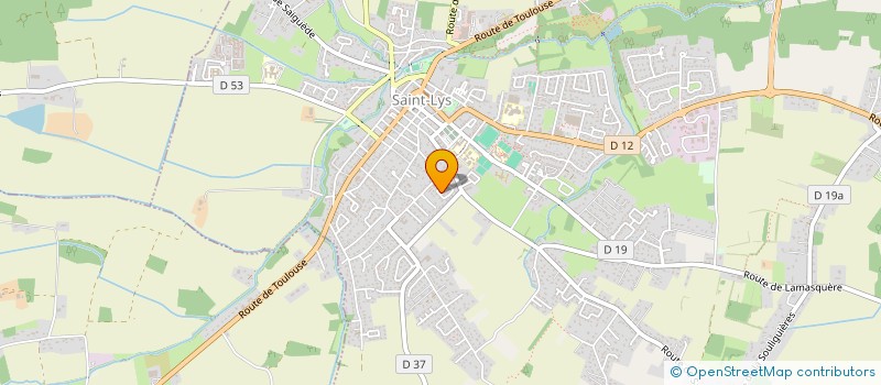 localisation de l'entreprise MADAME CELINE CLAUZADE à SAINT-LYS