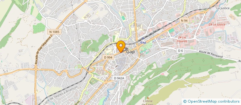 localisation de l'entreprise MADAME CELINE CLEMENT  GAP