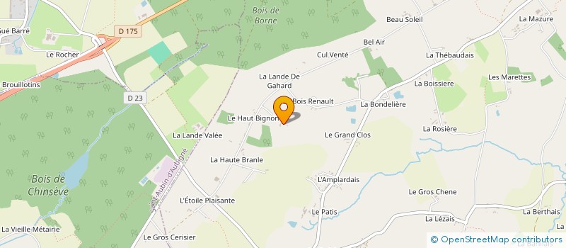 localisation de l'entreprise MADAME CELINE COCHET- LEBOEUF  GAHARD