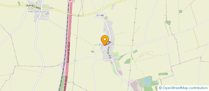 localisation de l'entreprise MADAME CELINE COET  FLAUCOURT