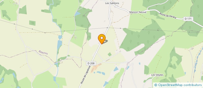 localisation de l'entreprise MADAME CELINE COEURET à LE BREUIL