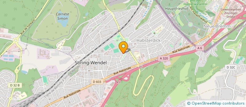 localisation de l'entreprise MADAME CELINE COLLU  STIRING-WENDEL