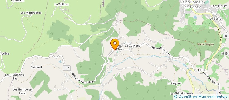 localisation de l'entreprise MADAME CELINE COLOMBAIN à ANCY