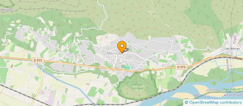 localisation de l'entreprise MADAME CELINE COMBE  MERINDOL