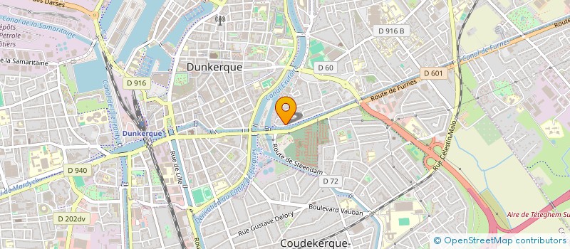 localisation de l'entreprise MADAME CELINE COOLSTOCK à DUNKERQUE