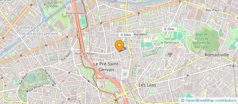 localisation de l'entreprise MADAME CELINE CORBINEAU à LE PRE-SAINT-GERVAIS