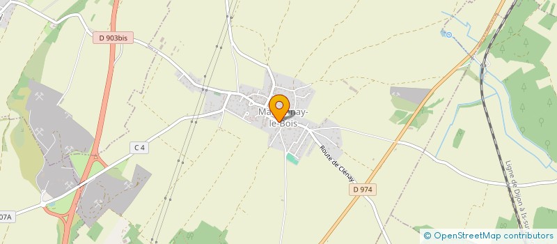 localisation de l'entreprise MADAME CELINE CORCEL  MARSANNAY-LE-BOIS