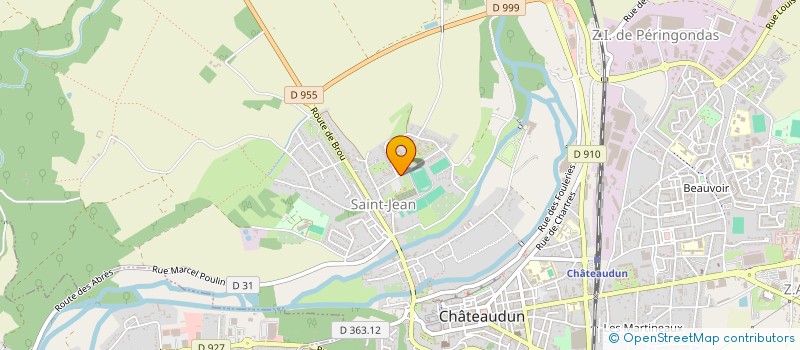localisation de l'entreprise MADAME CELINE CORDIER à CHATEAUDUN