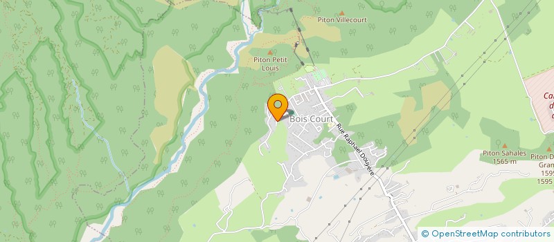 localisation de l'entreprise MADAME CELINE CORMIER-BOURDEIX  LE TAMPON