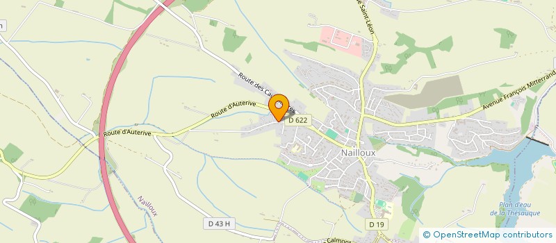 localisation de l'entreprise MADAME CELINE CORREGE  NAILLOUX