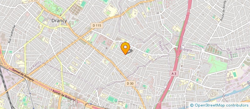 localisation de l'entreprise MADAME CELINE COSSET  DRANCY