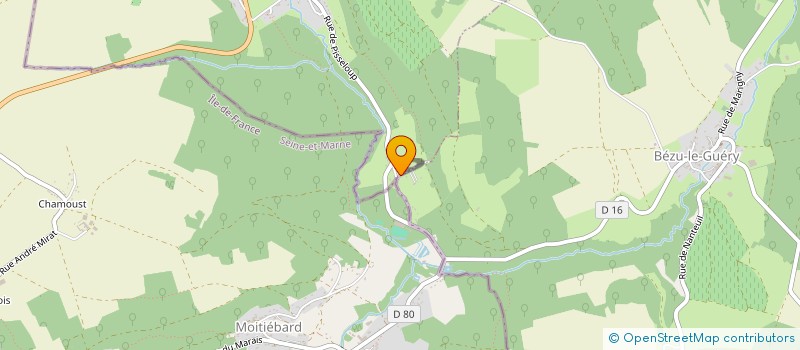 localisation de l'entreprise MADAME CELINE COSTE  MONTREUIL-AUX-LIONS