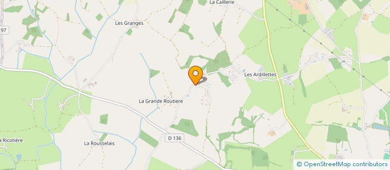 localisation de l'entreprise MADAME CELINE COUDRET  CHAUVE