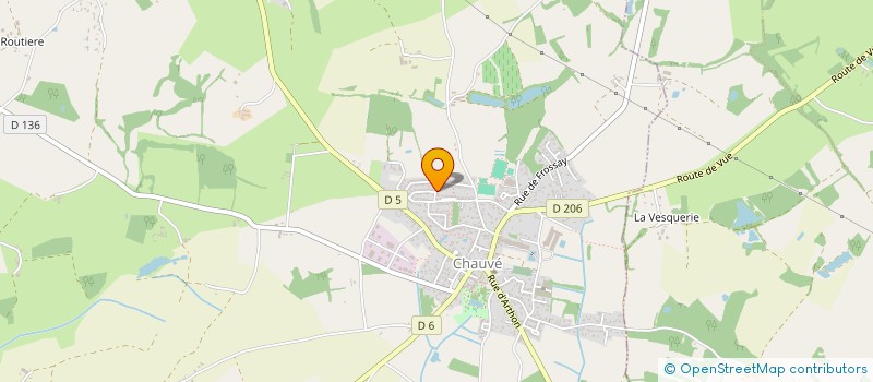 localisation de l'entreprise MADAME CELINE COUE  CHAUMES-EN-RETZ