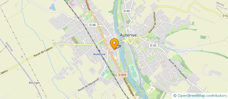 localisation de l'entreprise MADAME CELINE COUISSY  AUTERIVE