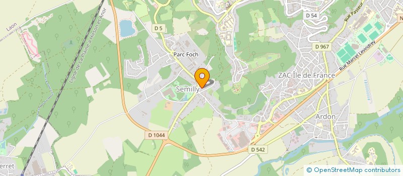 localisation de l'entreprise MADAME CELINE COULBEAUT à LAON