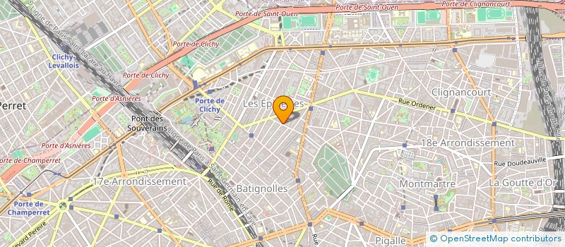 localisation de l'entreprise MADAME CELINE COURTY  PARIS