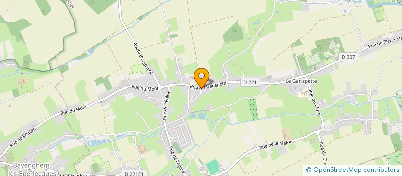 localisation de l'entreprise MADAME CELINE COUSSIN  EPERLECQUES