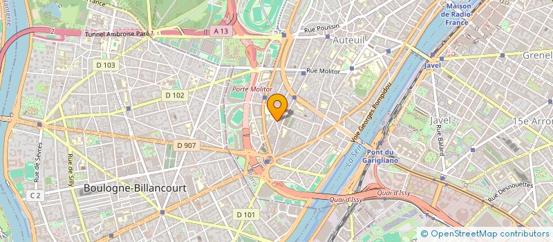 localisation de l'entreprise MADAME CELINE CROSNIER  PARIS