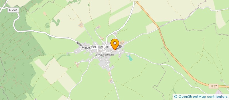 localisation de l'entreprise MADAME CELINE CUCHE  VERNIERFONTAINE