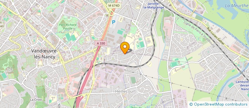 localisation de l'entreprise MADAME CELINE CUNY  HEILLECOURT