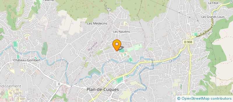 localisation de l'entreprise MADAME CELINE D'ALVIA à PLAN-DE-CUQUES