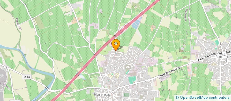 localisation de l'entreprise MADAME CELINE DA PURIFICACAO  FLORENSAC