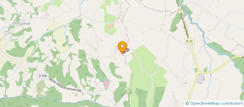 localisation de l'entreprise MADAME CELINE DA SILVA  MESPLEDE