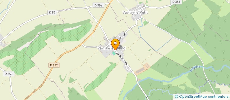 localisation de l'entreprise MADAME CELINE DAGNET à VAVRAY-LE-GRAND
