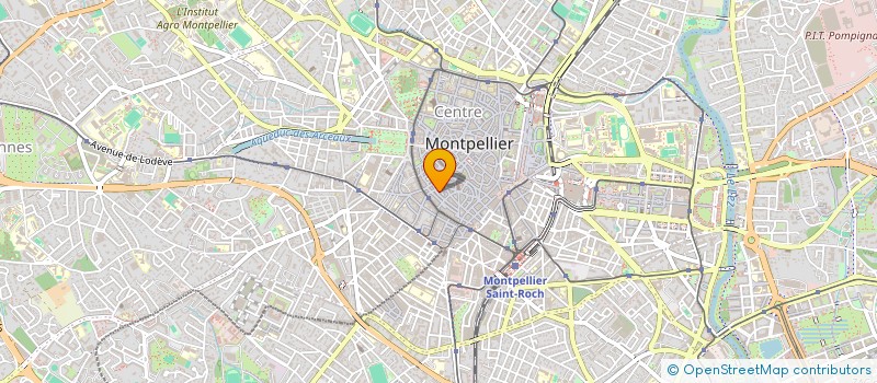 localisation de l'entreprise MADAME CELINE DALBIN à MONTPELLIER