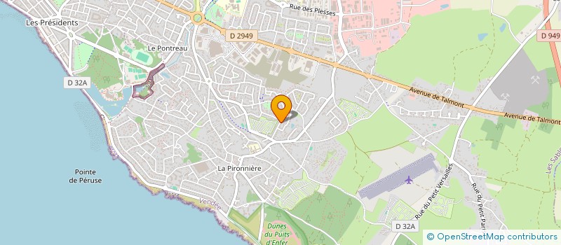 localisation de l'entreprise MADAME CELINE DANIAU à LES SABLES D'OLONNE