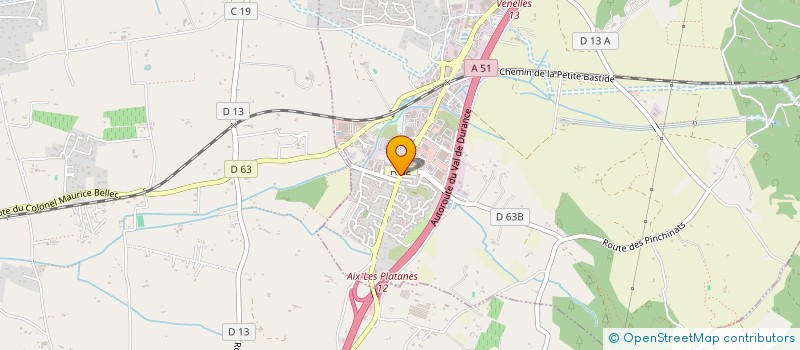 localisation de l'entreprise MADAME CELINE DAO  VENELLES