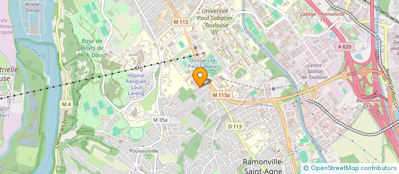 localisation de l'entreprise MADAME CELINE DARMAILLACQ à TOULOUSE