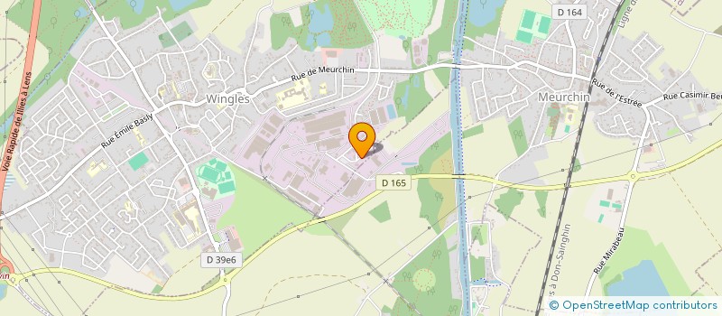 localisation de l'entreprise MADAME CELINE DAUCHY  WINGLES