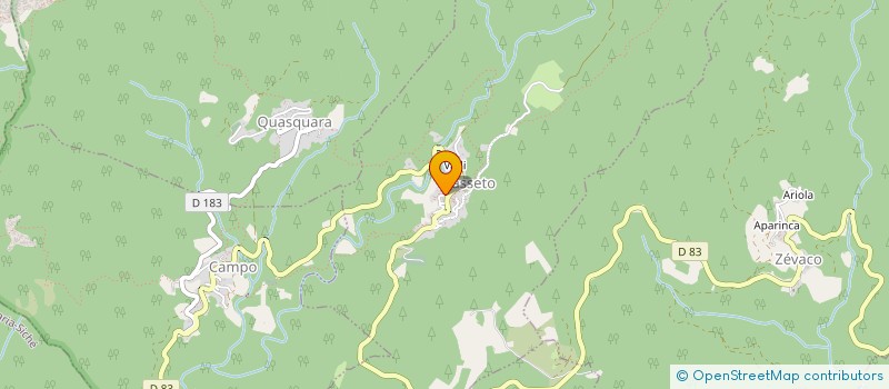 localisation de l'entreprise MADAME CELINE DAVANNE  FRASSETO